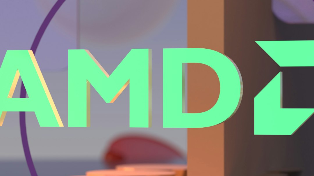 Procesador AMD en una instalación tecnológica vinculada a inteligencia artificial