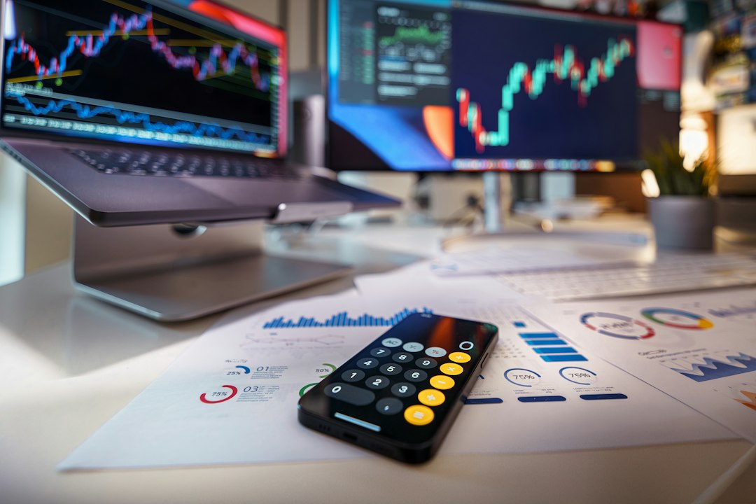 Calculadora y gráficos de resultados financieros