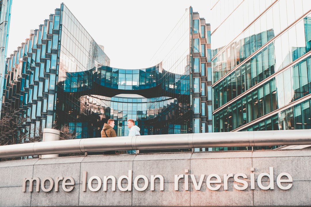 empleo bancario y distrito financiero de Londres