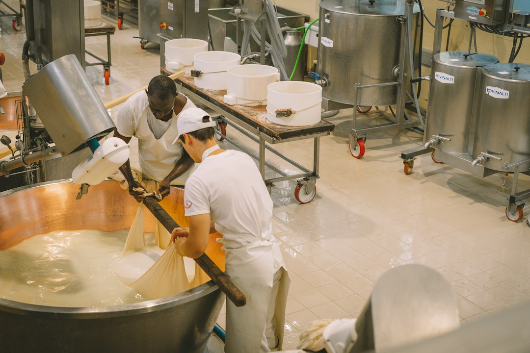 planta industrial de alimentación