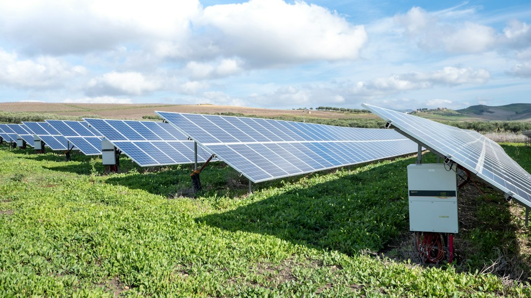 Planta fotovoltaica, imagen de contexto sobre transición energética