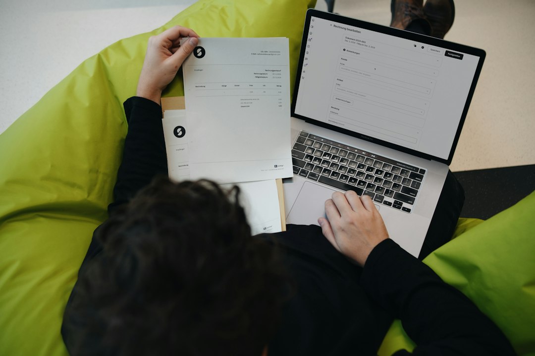 Gestión digital de una factura profesional