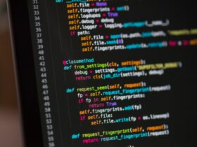 Pantalla de código de programación