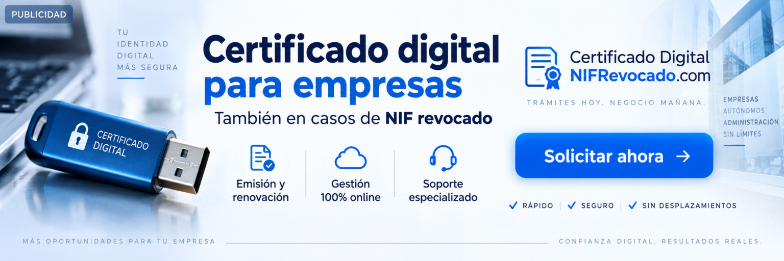 Certificado digital horizontal