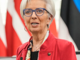 Christine Lagarde durante una intervención ante el Parlamento Europeo en 2022. Foto: Parlamento Europeo, CC BY 2.0.