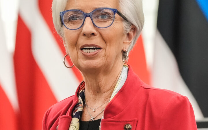 Christine Lagarde durante una intervención ante el Parlamento Europeo en 2022. Foto: Parlamento Europeo, CC BY 2.0.