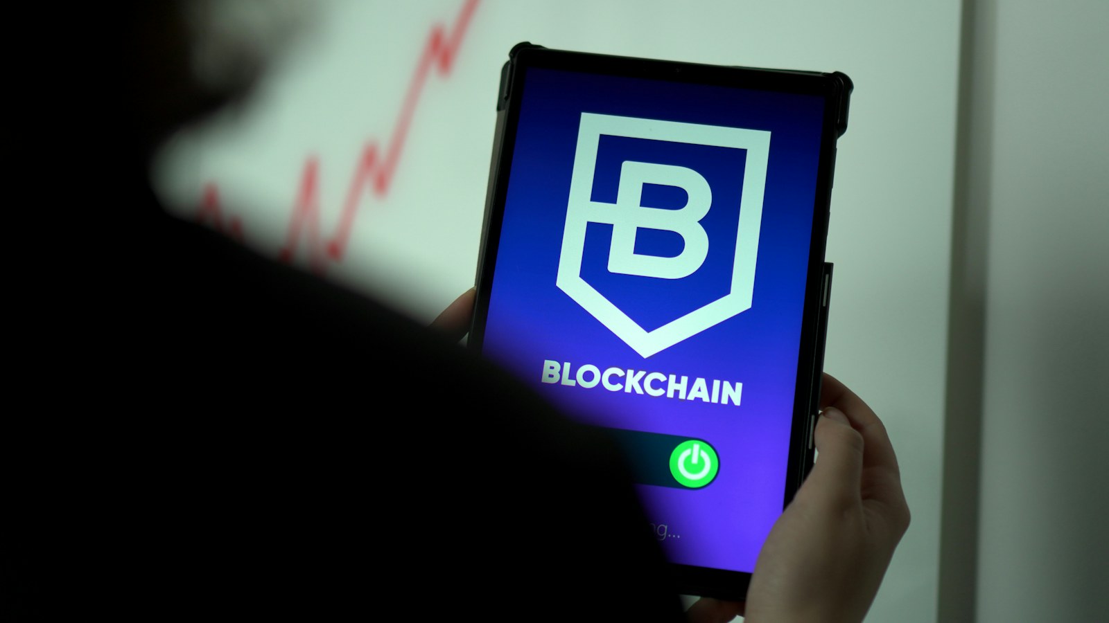 Teléfono móvil con una aplicación de blockchain para pagos internacionales