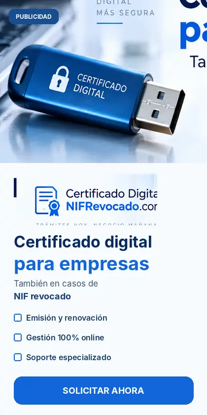 Certificado digital vertical