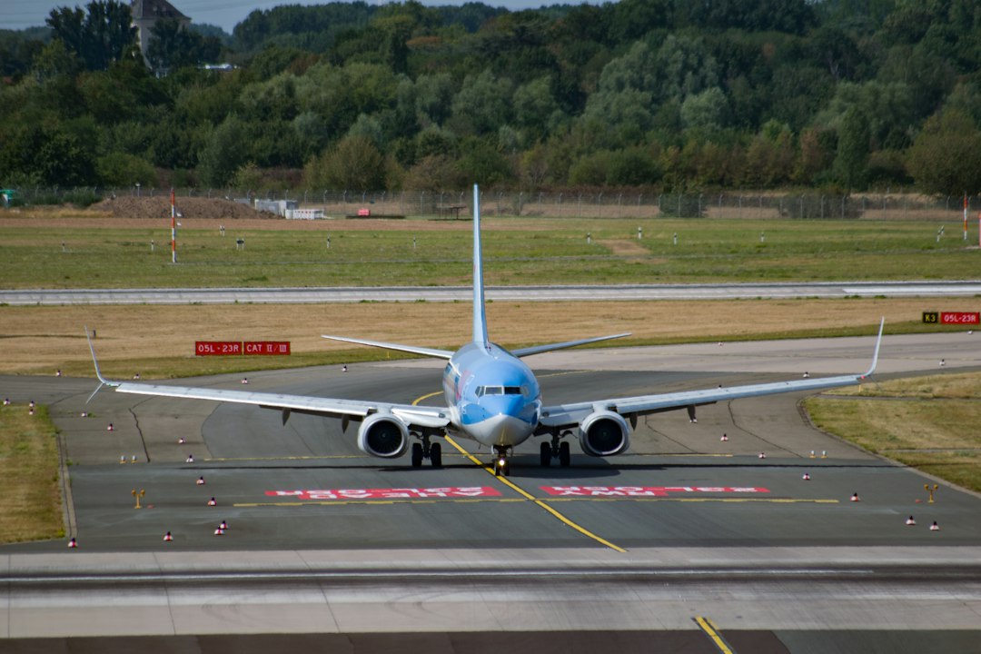 Avión Boeing 737 de Ryanair en un aeropuerto europeo