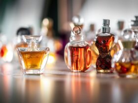 Mesa de trabajo para elaboración de perfumes