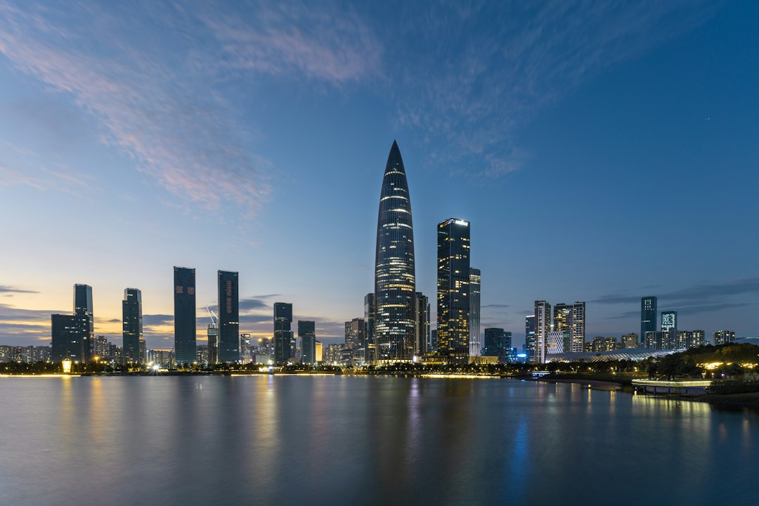 Panorámica del distrito tecnológico de Shenzhen
