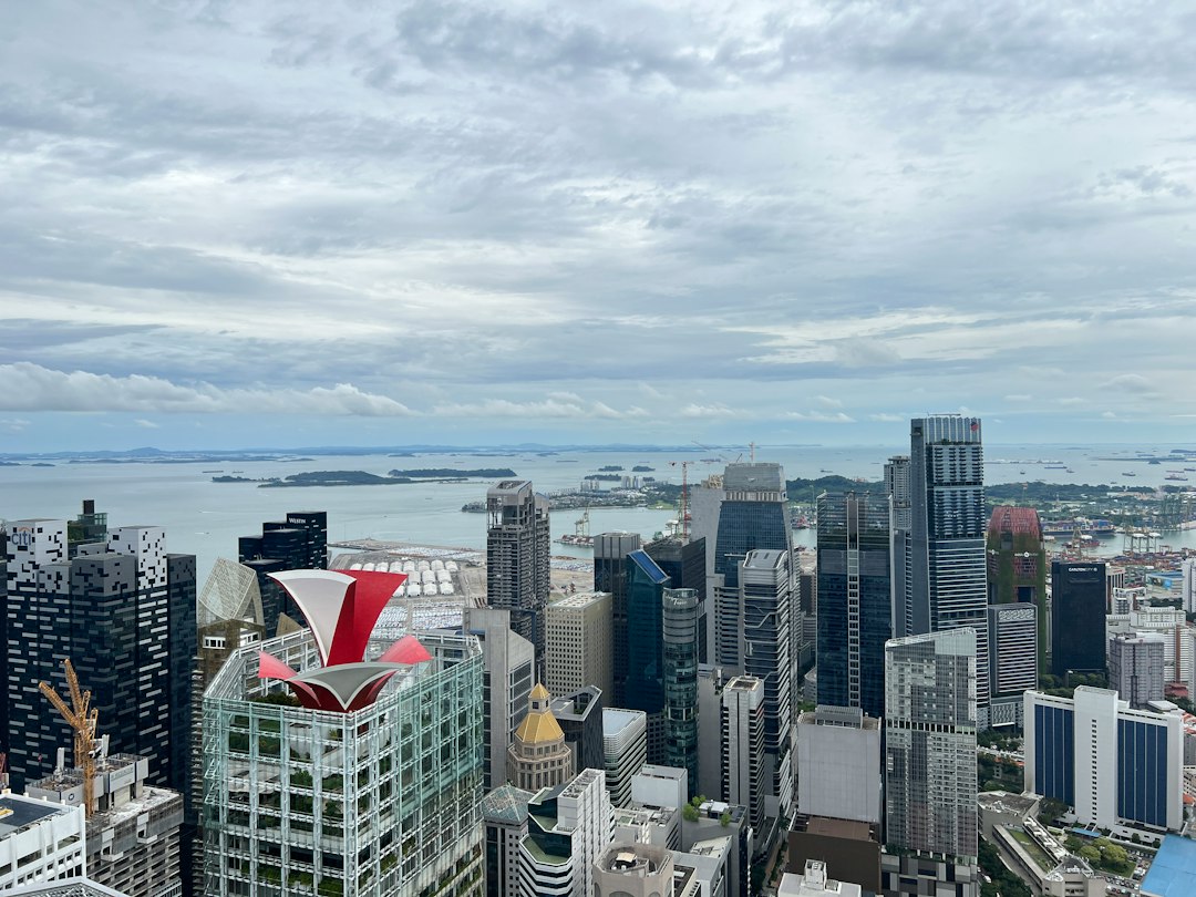 Distrito financiero de Singapur, donde se presentó el diagnóstico del FMI
