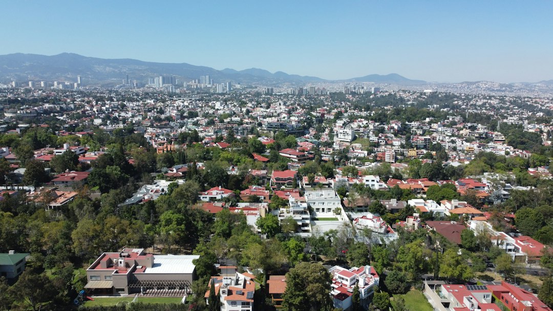 Vista aérea de Ciudad de México
