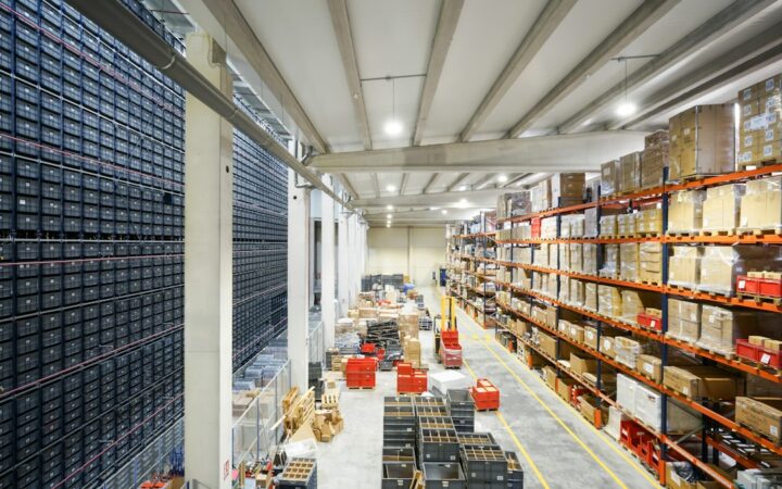 Almacén logístico, imagen de contexto; no corresponde al futuro centro de Consum