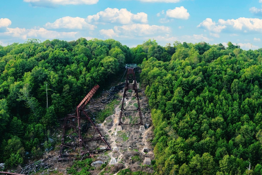 Instalación de gas natural en la región de Marcellus, Pensilvania