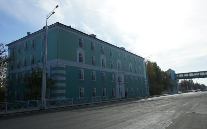 Paisaje urbano e industrial en Rusia