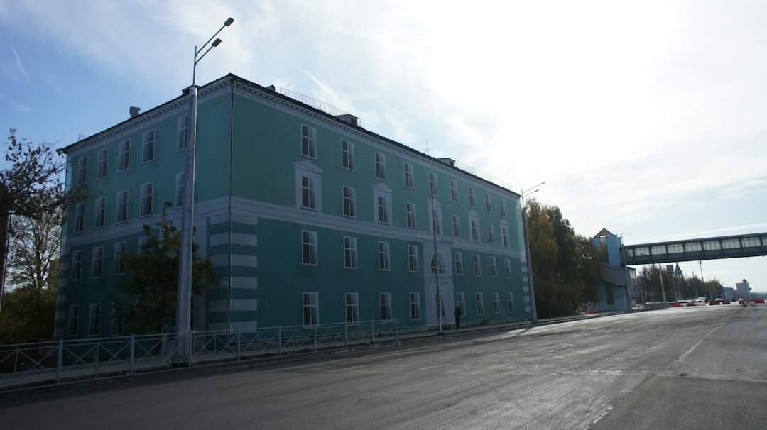 Paisaje urbano e industrial en Rusia